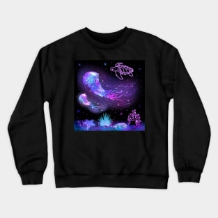 Under the sea - galaxy Crewneck Sweatshirt